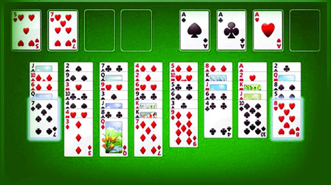 Computer game Free Cell screen grab Computer game Free Cell screen grab